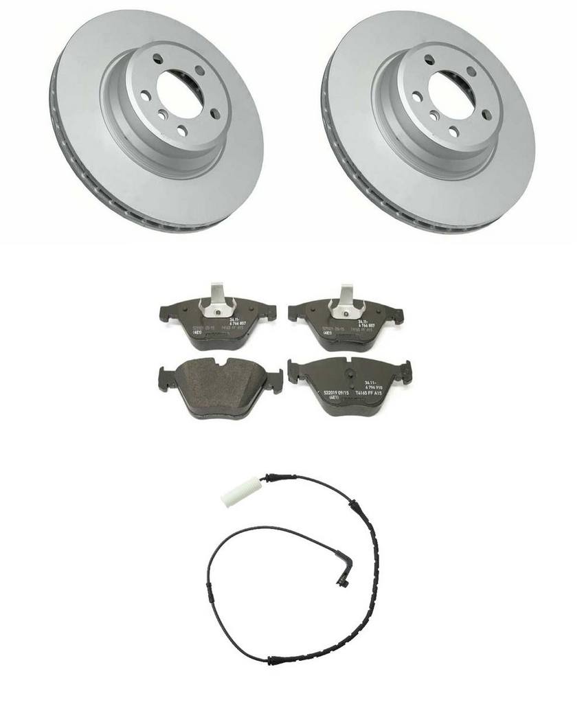 Genuine BMW Brake Kit - Pads and Rotors Front (348mm)